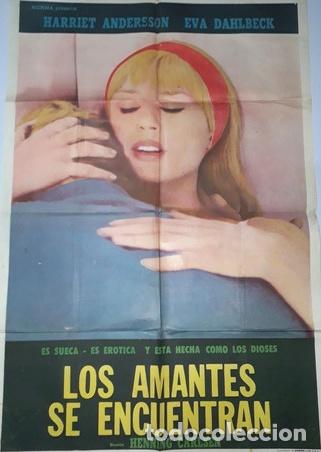 Kino: los amantes se encuentran afiche harriet anderson ab28