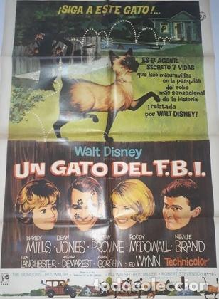 Kino: un gato del fbi afiche cfotos dean jones l2