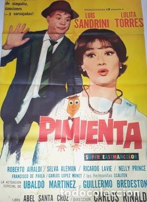Kino: pimienta afiche luis sandrini lolita torres x38