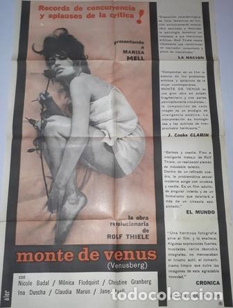 Kino: monte de venus afiche marisa mell nicole badal n16