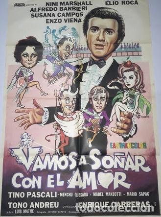 Kino: vamos a sonar con el amor afiche nini marshall barbieri ab24