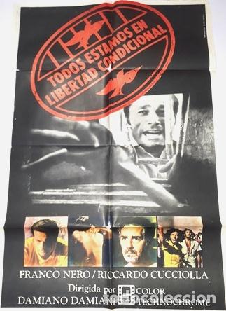 Kino: todos estamos en libertad condicional afiche franco nero m7