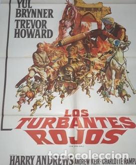 Kino: los turbantes rojos afiche yul brynner trevor howard cd20