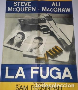 Kino: la fuga afiche steve mcqueen ali macgraw t10