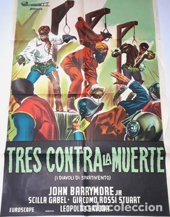 Kino: tres contra la muerte afiche jbarrymore sgabel gstuart m8