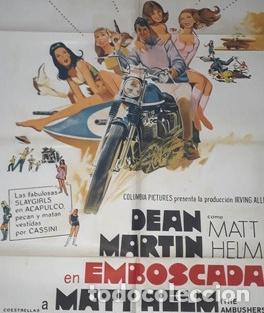 Kino: emboscada afiche dean martin matt helm l54