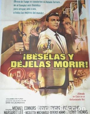 Kino: beselas y dejelas morir afiche michael connors v15