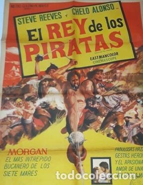 Kino: el rey de los piratas afiche steve reeves chelo alonso o8