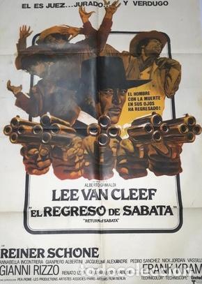 Kino: el regreso de santa afiche lee van cleef reiner schone u3