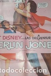 Kino: merlin jones afiche walt disney tkirk annette u54