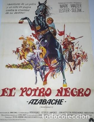 Kino: el potro negro azabache afiche mark walter lester slezak v22