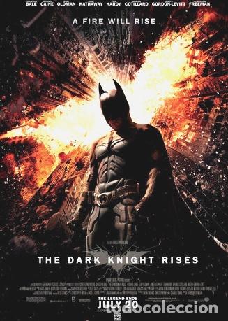 Kino: posters cine batman the dark knight rises peliculas 45x30 cm