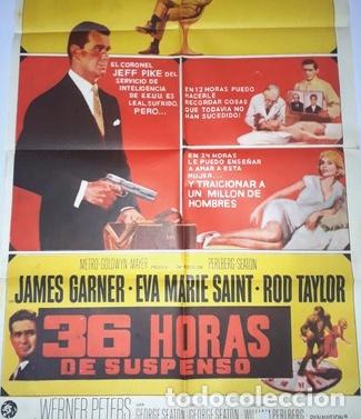 Kino: 36 horas de suspenso afiche james garner emsaint r20