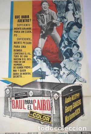 Kino: baul para el cairo afiche cfotos audie murphy gsanders z16