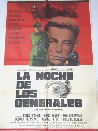 Kino: la noche de los generales afiche peter otoole osharif cd56