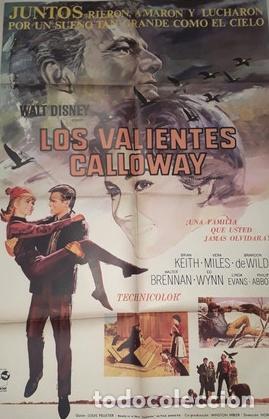 Kino: los valientes calloway afiche brian keith vera miles ab10