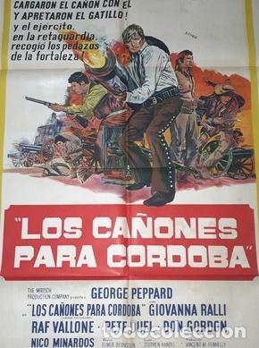 Kino: los canones para cordoba afiche george peppard y43