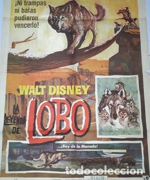 Kino: la leyenda del lobo afiche walt disney v43