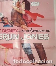 Kino: merlin jones afiche walt disney tommy kirk annette u58