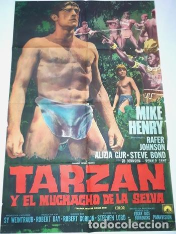Kino: tarzan y el muchacho de la selva afiche mike henry z43