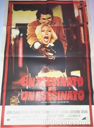 Kino: un asesinato es un asesino afiche jclaude brialy cspaakp44