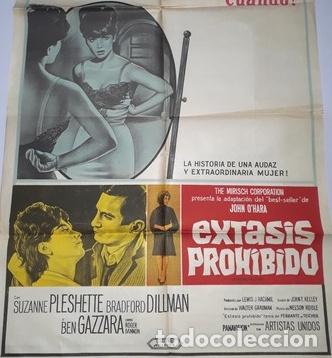 Kino: extasis prohibido afiche spleshette bdillman bgazzara m21
