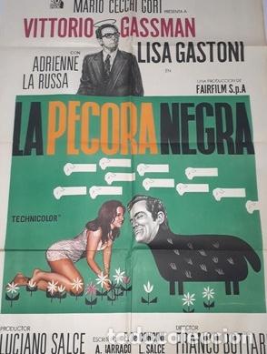 Kino: la pecora negra afiche vittorio gassman lisa gastoni y31
