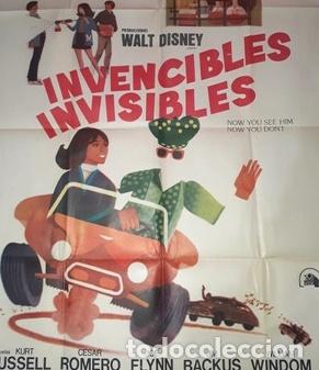 Kino: invencibles invisibles afiche walt disney krussell v49