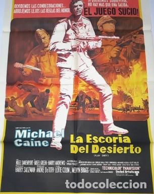 Kino: la escoria del desierto afiche cfotos michael caine m14