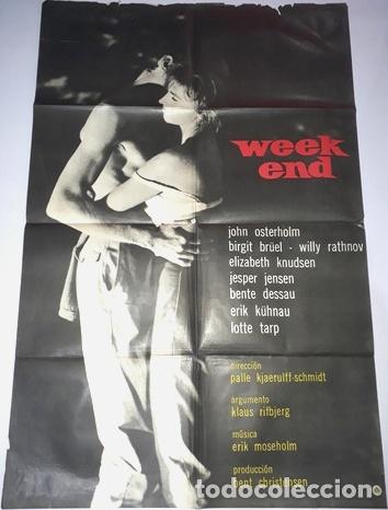 Kino: week end afiche josterholm bbruel wrathnov p3