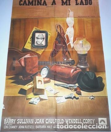 Kino: el peligro camina a mi lado afiche barry sullivan x13