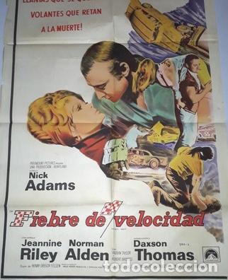 Kino: fiebre de velocidad afiche jriley nadams nalden r31