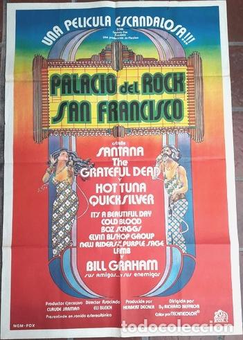 Kino: afiche palacio del rok san francisco santana y otros