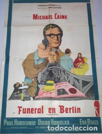 Kino: funeral en berlin afiche michael caine phubschmid t3