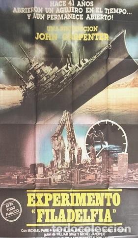 Kino: poster de la pelicula antigua experimento filadelfia 755