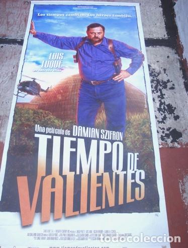 Kino: poster banner lona vinilica pelic tiempo de valientes 2005