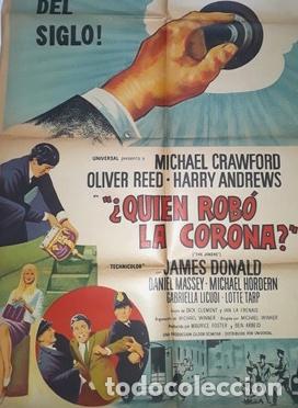 Kino: quien robo la corona afiche oliver reed mcrawford q2
