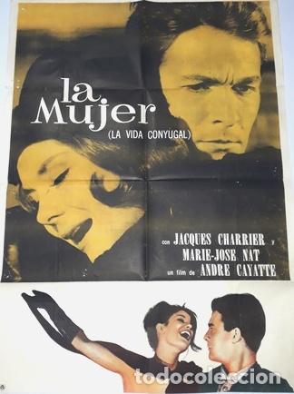 Kino: la mujer la vida conyugal afiche jaques charrier z24