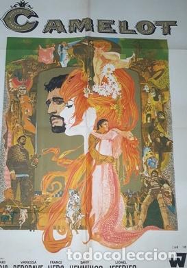 Kino: camelot afiche richard harris vanessa redgrave fnero m33