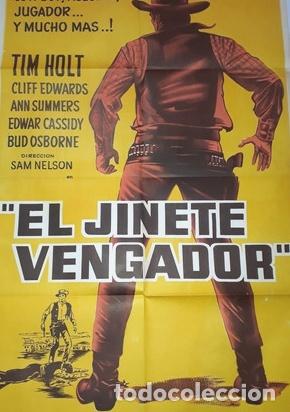 Kino: el jinete vengador afiche tim holt cliff edwards z47