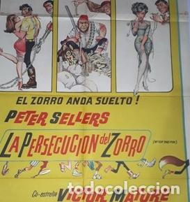 Kino: la persecucion del zorro afiche peter sellers vmature r4