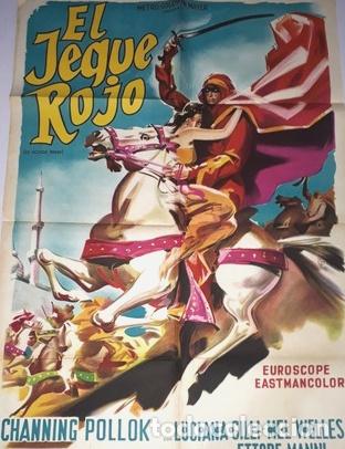 Kino: el jeque rojo afiche channing pollok lgilli mwelles r17