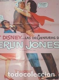 Kino: merlin jones afiche walt disney tommy kirk annette u56