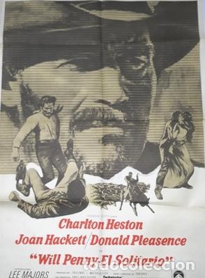 Kino: will penny el solitario afiche charlton heston jhackettcd52