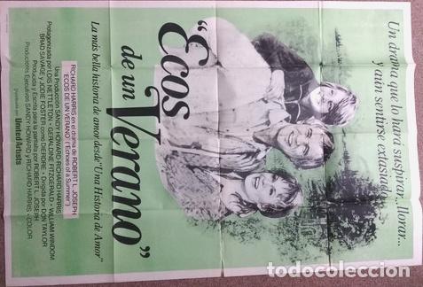 Kino: antiguo afiche de pelicula ecos de un verano 528