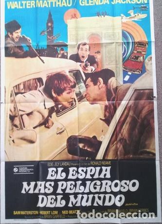 Kino: afiche de cine el espia mas peligroso del mundo 535