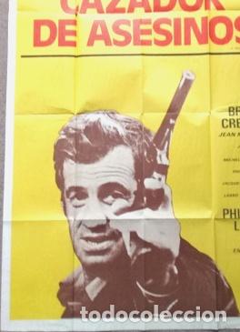 Kino: antiguo afiche de pelicula cazador de asesinos 603