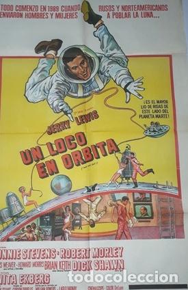Kino: un loco en orbita afiche jerry lewis connie stevens l51