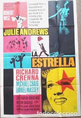 Kino: antiguo afiche de pelicula la estrella 592