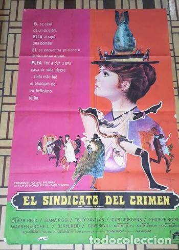 Kino: el sindicato del crimen afiche oliver reed diana righ a72